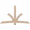Ekena Millwork Davenport Smooth Timber Gable Bracket, Douglas Fir, 84"W x 53"H x 1 1/2"D x 5 1/2"F, 15/12 Pitch GBW084X53X0206DAV00SDF - alternate 1